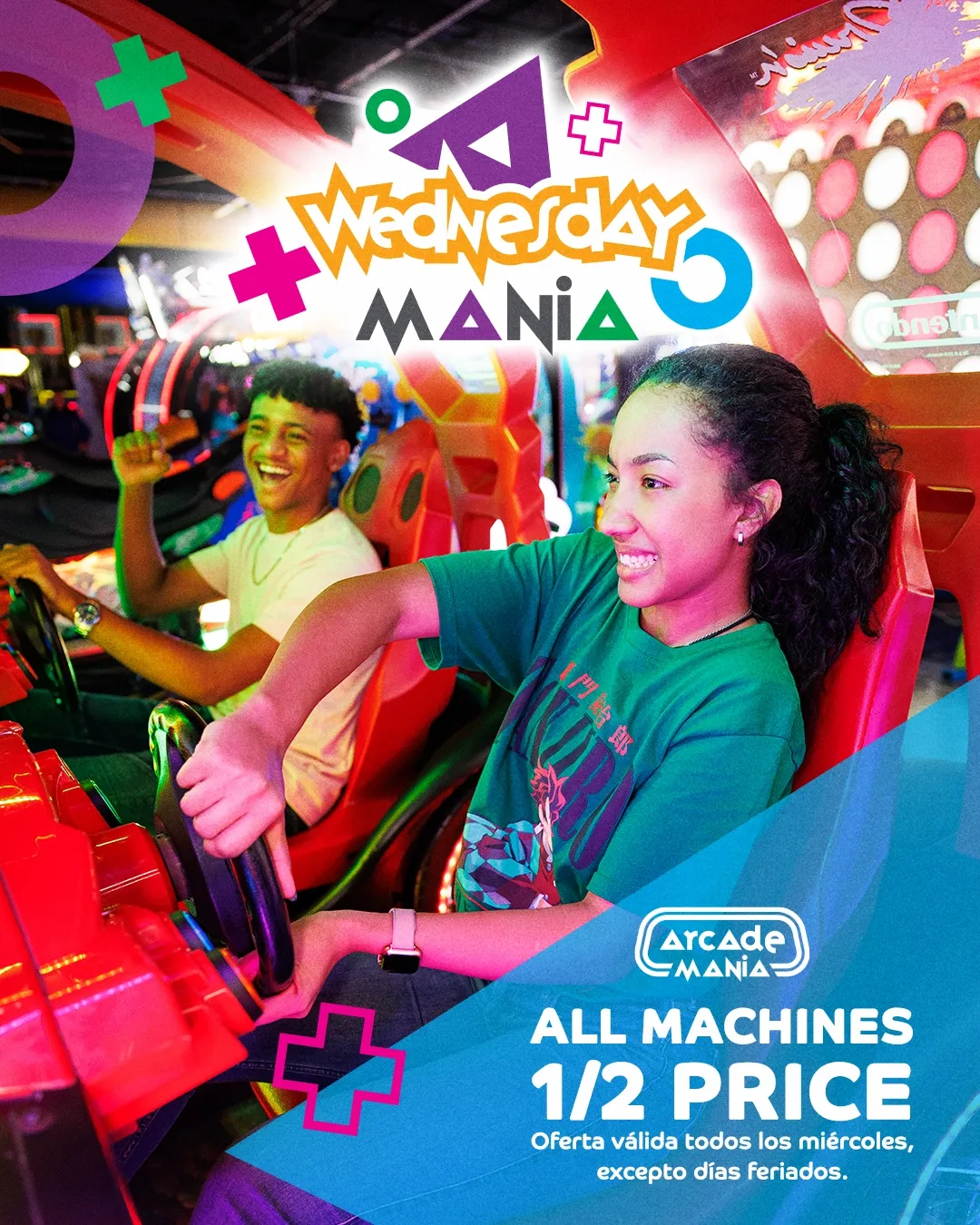 Promoción Wednesday Mania